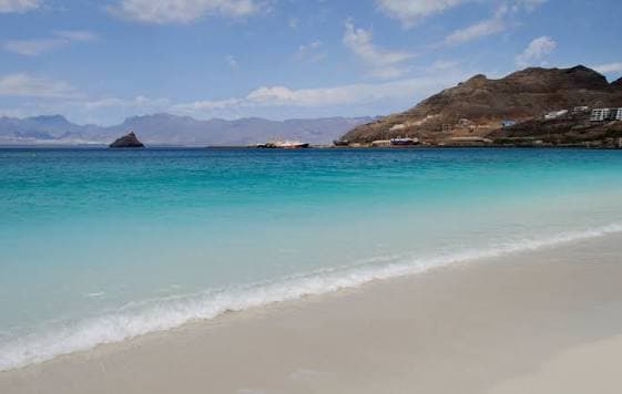 Baía de Mindelo, ilha de São Vicente, Cabo Verde